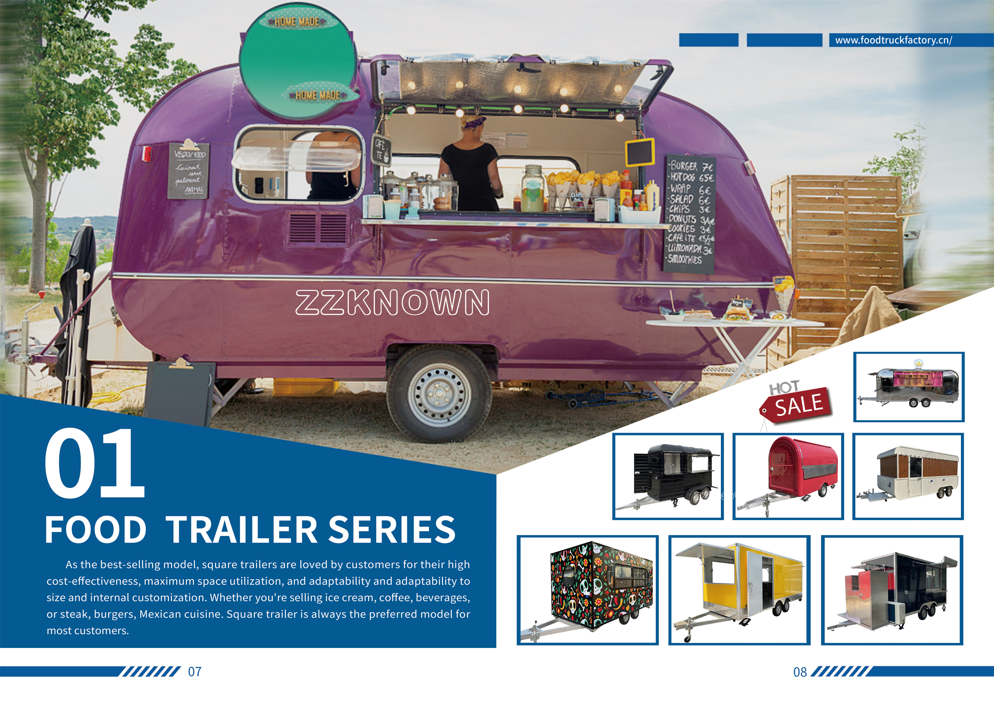 food truck trailer